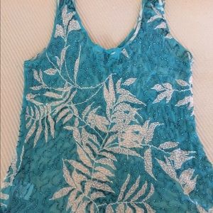 Embellished Sleeveless Top